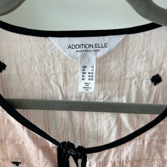 Pink and Black Top from Addition Elle - 1X - Picture 6 of 8